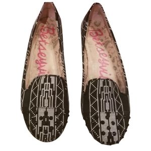 Black and White Bvmarisa Flats